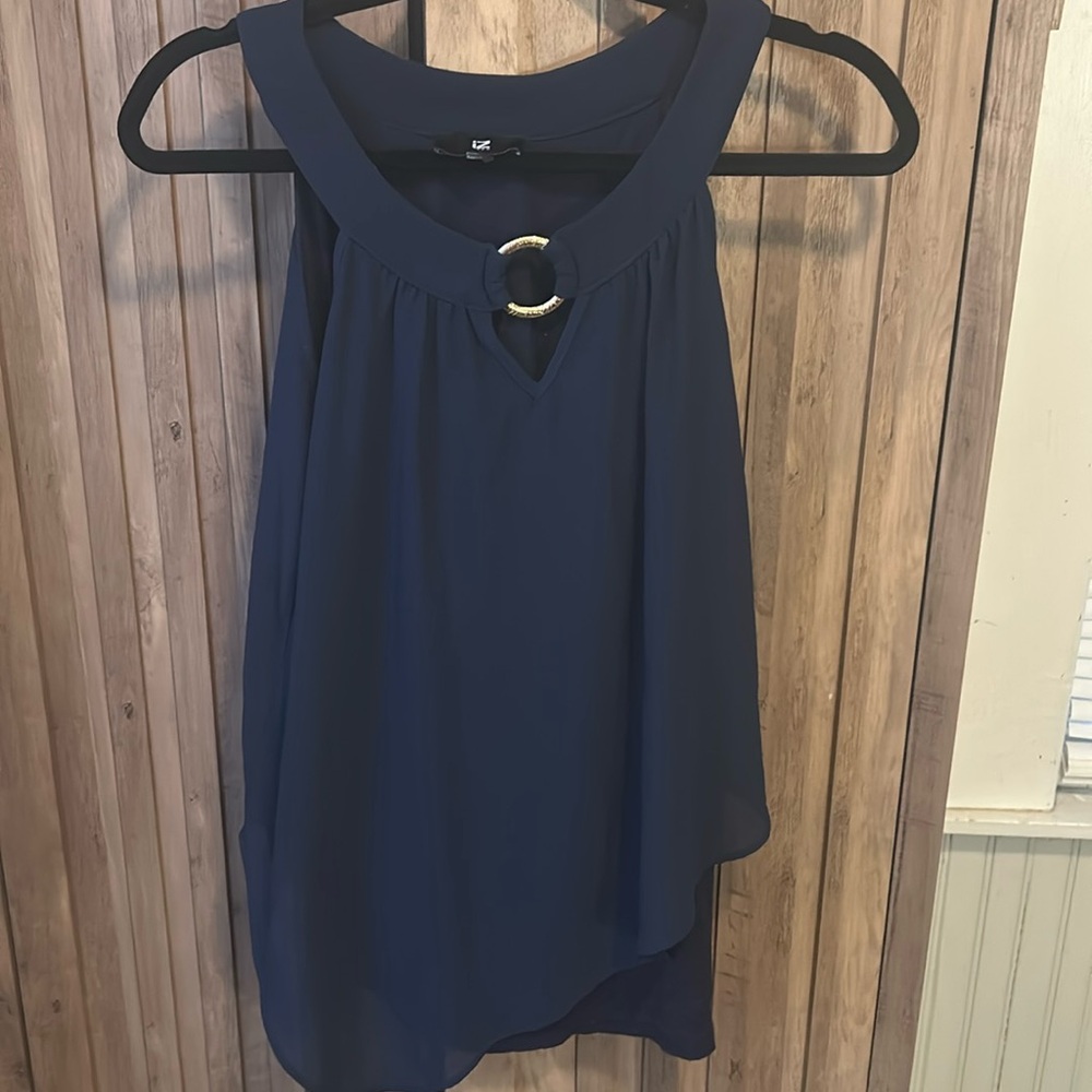 IZ byer size small blue dress shirt